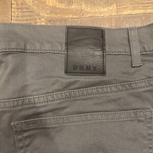 DKNY Charcoal Trousers 36x32 washed never worn.